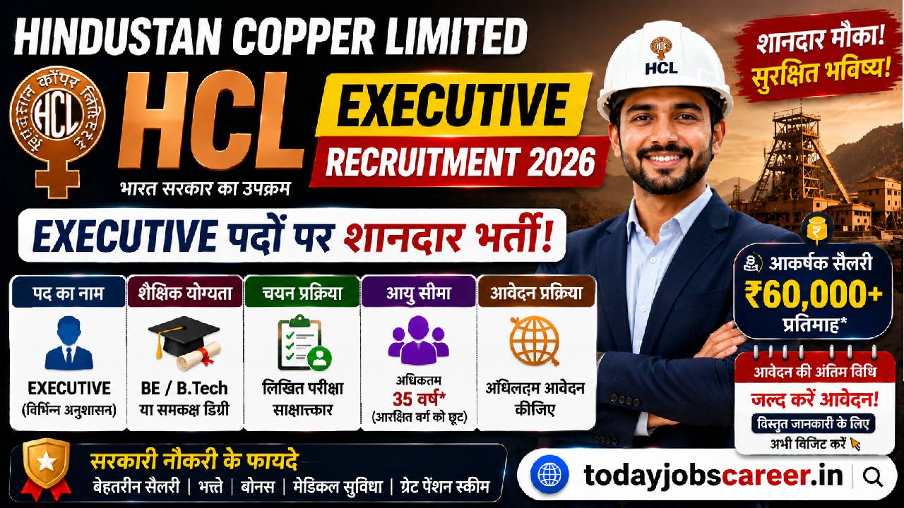 HCL Executive Recruitment 2026