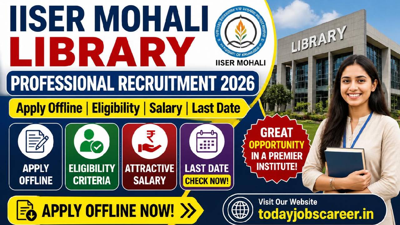 IISER Mohali Library Professional Recruitment 2026