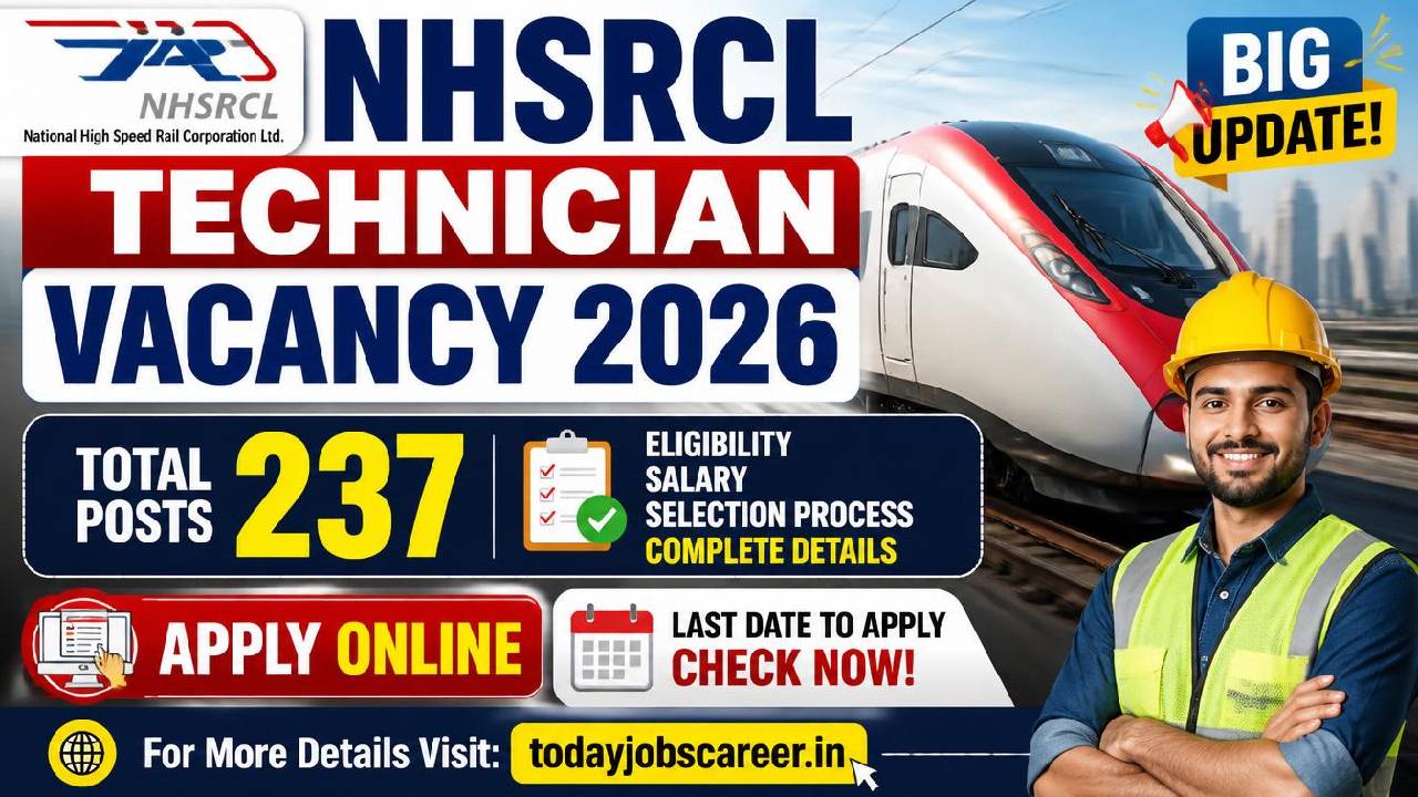 NHSRCL Technician Vacancy 2026