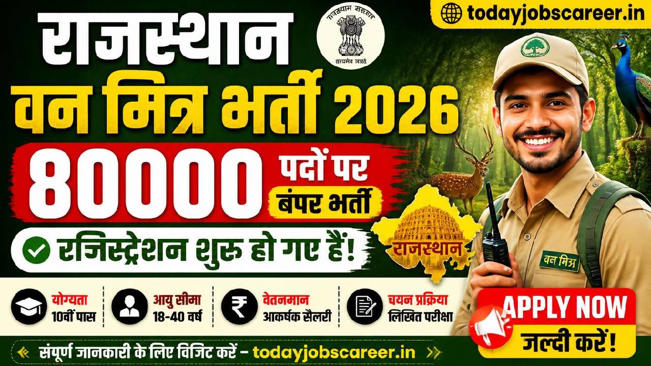 Rajasthan Van Mitra Vacancy 2026