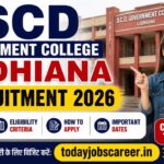 SCD Government College Ludhiana Recruitment 2026